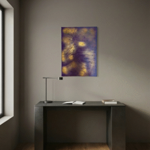 Ref.: 0001 Quadro 80 X 60 - Roxo Prospero