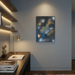 Ref.: Quadro 80x60 Luz Azul